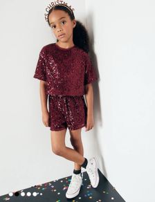BNWT NEXT Red sequin 2 piece sets