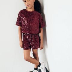 BNWT NEXT Red sequin 2 piece sets