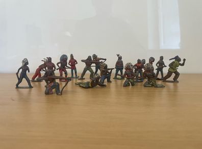 Vintage Lead Britains native North American Indians