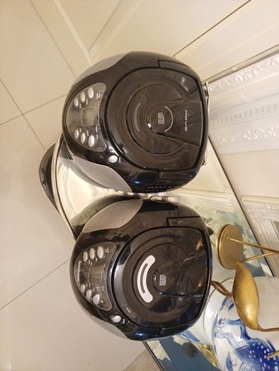 2 cd and radio player