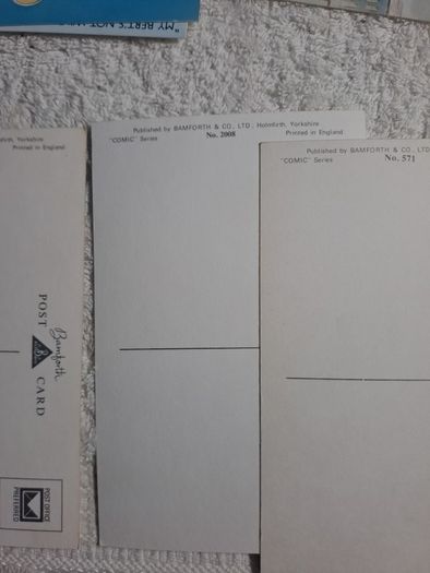 5 Bamforth Doctor,Dentist,Nurse saucy postcards (4)
