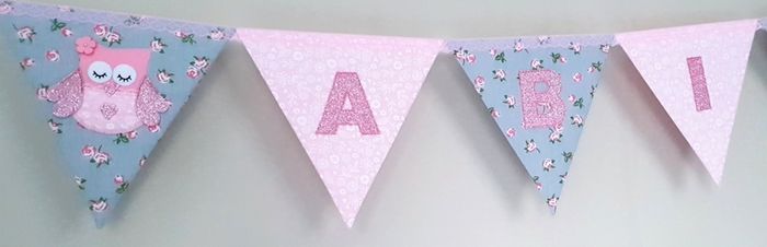 Eco-Friendly Personalised Cotton Bunting Made to Order