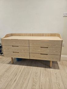 Brand new in box solid 6 drawer chest
