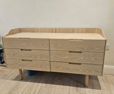 Brand new in box solid 6 drawer chest
