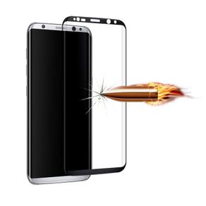 3D Curved Full Coverage Premium HD Tempered Glass Screen Protector for Samsung Galaxy S8