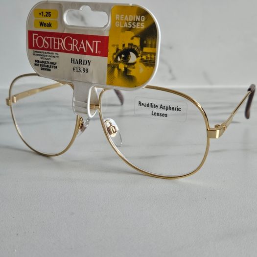 Foster Grant prescription reading glasses lenses +1.25 4 for 15 euro new