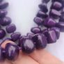 Ail Aluma Tri Stand Purple Agate with Sterling Silver Closure(440 grams) Image 4