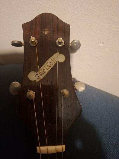 Rare Vintage 1930's Gretsch Jumbo Archtop Tenor Acoustic