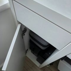 IKEA MICKE Desk with Storage - White