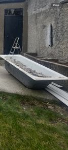 Cast iron bath