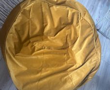 Bean Bag 1x Ochre Yellow