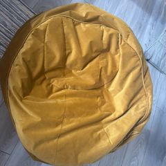 Bean Bag 1x Ochre Yellow