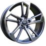 18" RS5 Type grey Alloys Seat Audi Skoda Vw 5x112 Image 2