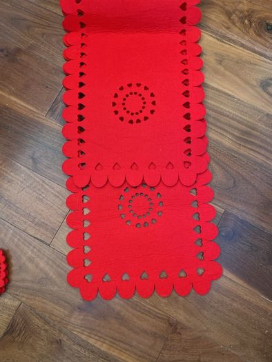 Felt Table Runner for Christmas - 163cmX33cm