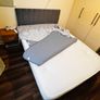 New double bed with mattress for sale Image 2
