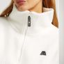 4th Arq Lennox Half Zip White Fleece Image 4