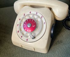 Vintage Ericsson Rotary Phone