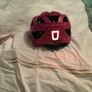 Girls pink bicycle helmet with light Image 5