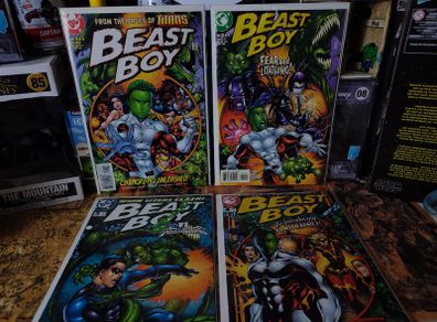 Beast Boy ! Issues #1-4 ! Complete Mini Series ! 2000 ! by DC Comics !