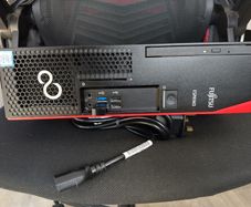 Fujitsu Esprimo D538 SFF (i5 9th Gen) and power cable