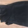 Elegant Black Mini Dress with Statement Bow Image 2