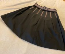 Gorgeous black vintage pleated skirt from Coast 14