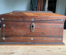 Large Antique Jewellery box
