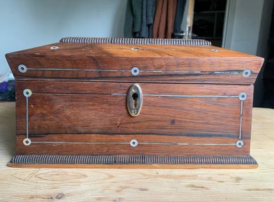 Large Antique Jewellery box