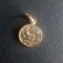 9 carat gold zodiac Aries charm pendant Image 2