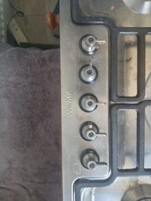 Smeg 5 ring gas hob for sale or swap.. 720 mm by 510.. bought this with used kitchen but don't have gas so would consider vswap for electric hob