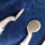 Brass, companion set, Fireside set, solid brass Image 5