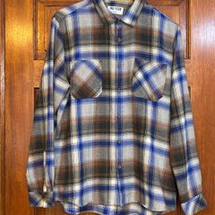 Paul Galvin Checked Flannel Shirt Medium Chest 38-40inch