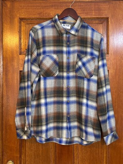 Paul Galvin Checked Flannel Shirt Medium Chest 38-40inch
