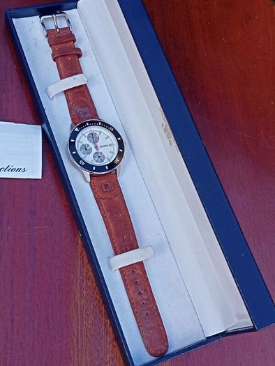 PRICE DROP,  "RONSON",  mens chronograph watch, new in presentation box,