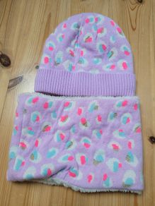 Girls Hat & Snood age 10