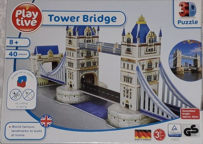 Play Tive London 3D puzzle Tower Bridge