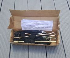 Smyths Trampoline Anchor Kit Tie Down Kit - Universal Size