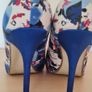 Floral Print Heels Image 3