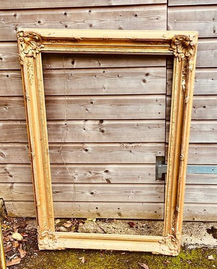 French Gold Wooden Frame