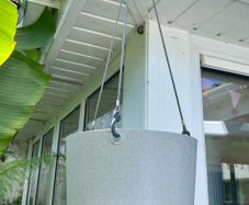 Elho Greenville 24cm Hanging Flower Pot