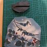 Blue Jay Pair - original painting on slate Image 10