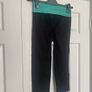 Victorias Secret PINK Mint & Black Yoga Leggings Image 9