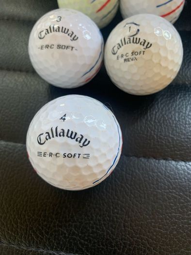 (5) Callaway triple track ERC golf balls