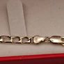 Preloved 9ct yellow gold identity bracelet Image 6