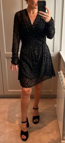 IRO Layana Wrap-Effect Silk-Chiffon Mini Dress. Brand new with tags. RRP 595.