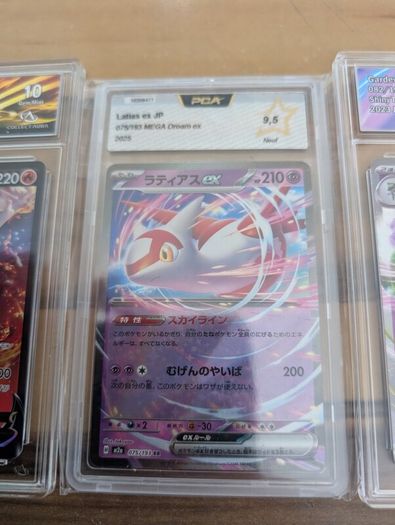 Japanese pokemon graded cards