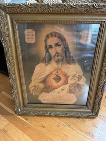 Retro Religious Picture.