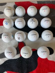 16 Titleist Golf Balls