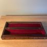 Vintage Asian Hand Carved Wooden Pencil Case Image 5