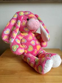 Chad Valley heart bunny plush